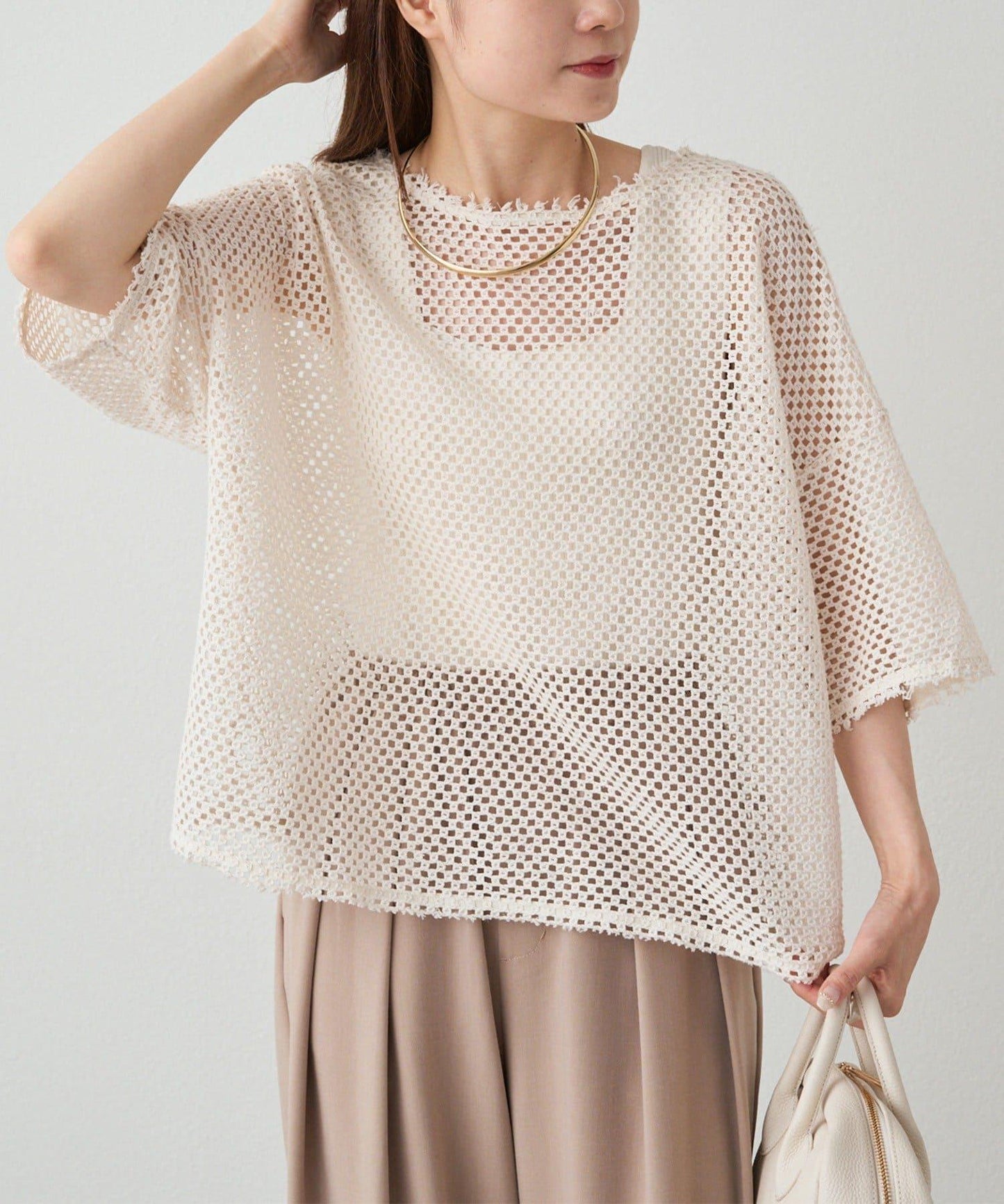 7/17(星期四)19:00～【復刻】半袖網眼套頭衫