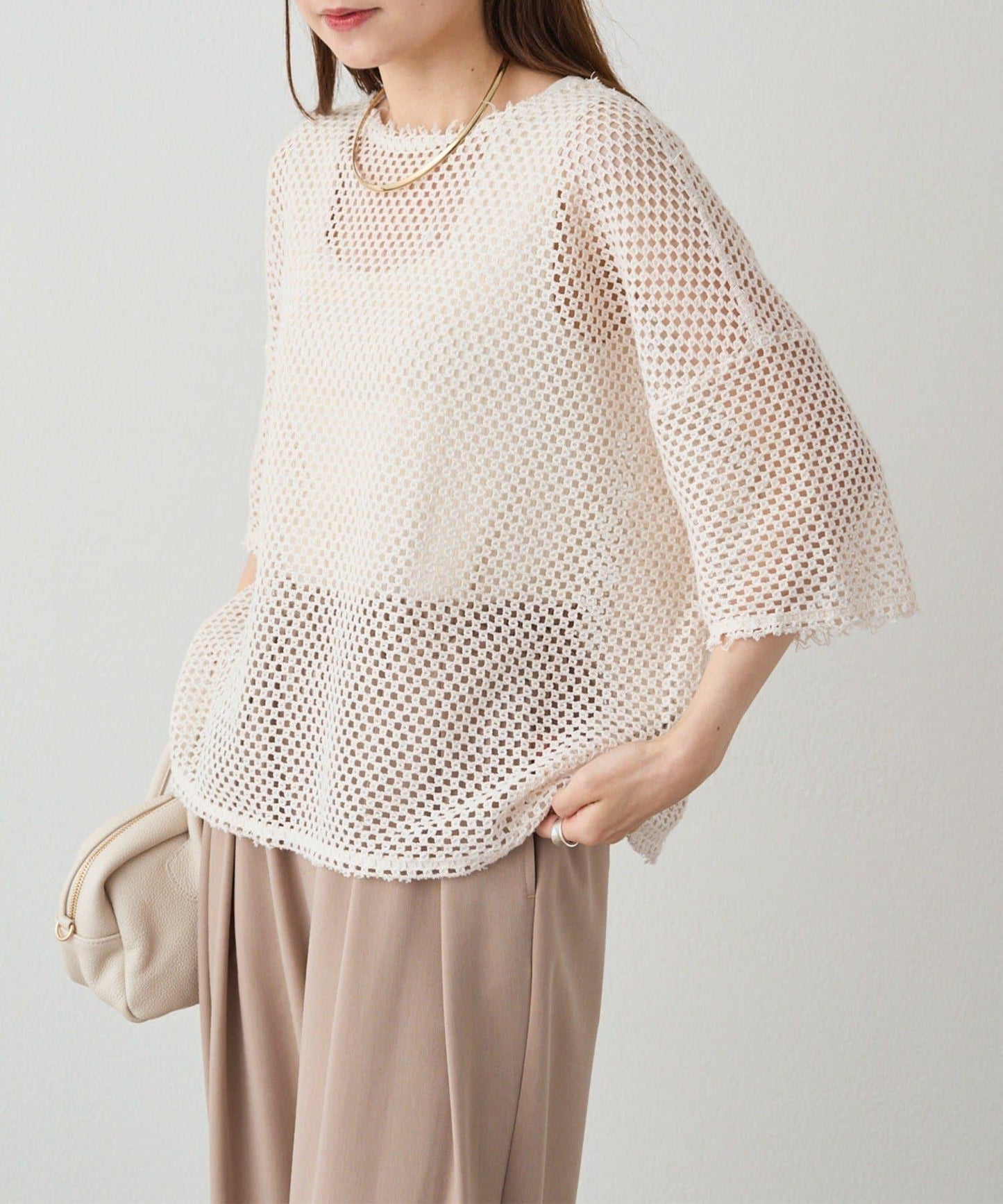 7/17(星期四)19:00～【復刻】半袖網眼套頭衫