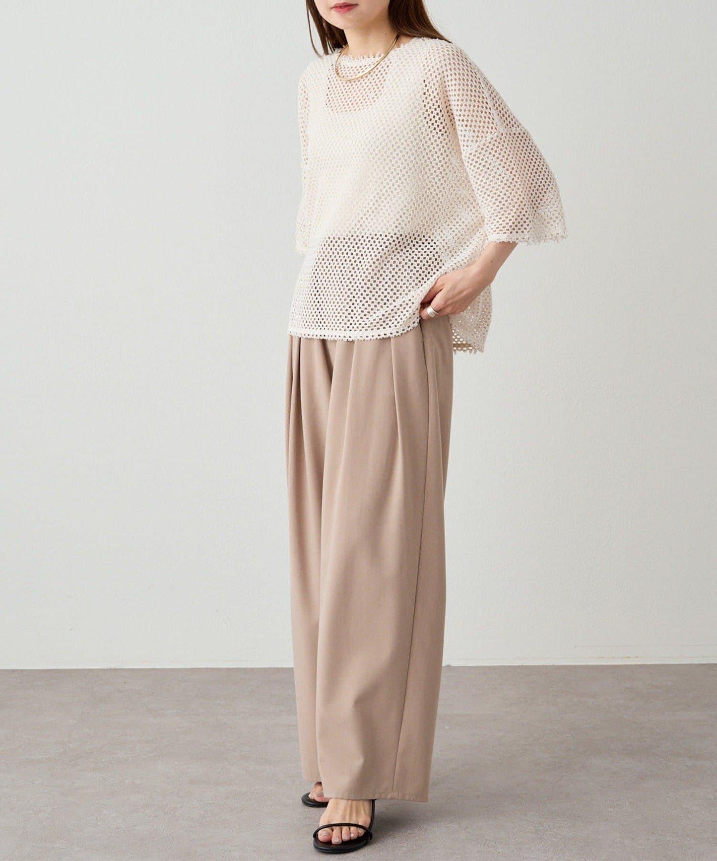 7/17(星期四)19:00～【復刻】半袖網眼套頭衫