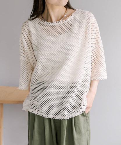 7/17(星期四)19:00～【復刻】半袖網眼套頭衫