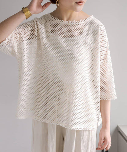 7/17(星期四)19:00～【復刻】半袖網眼套頭衫