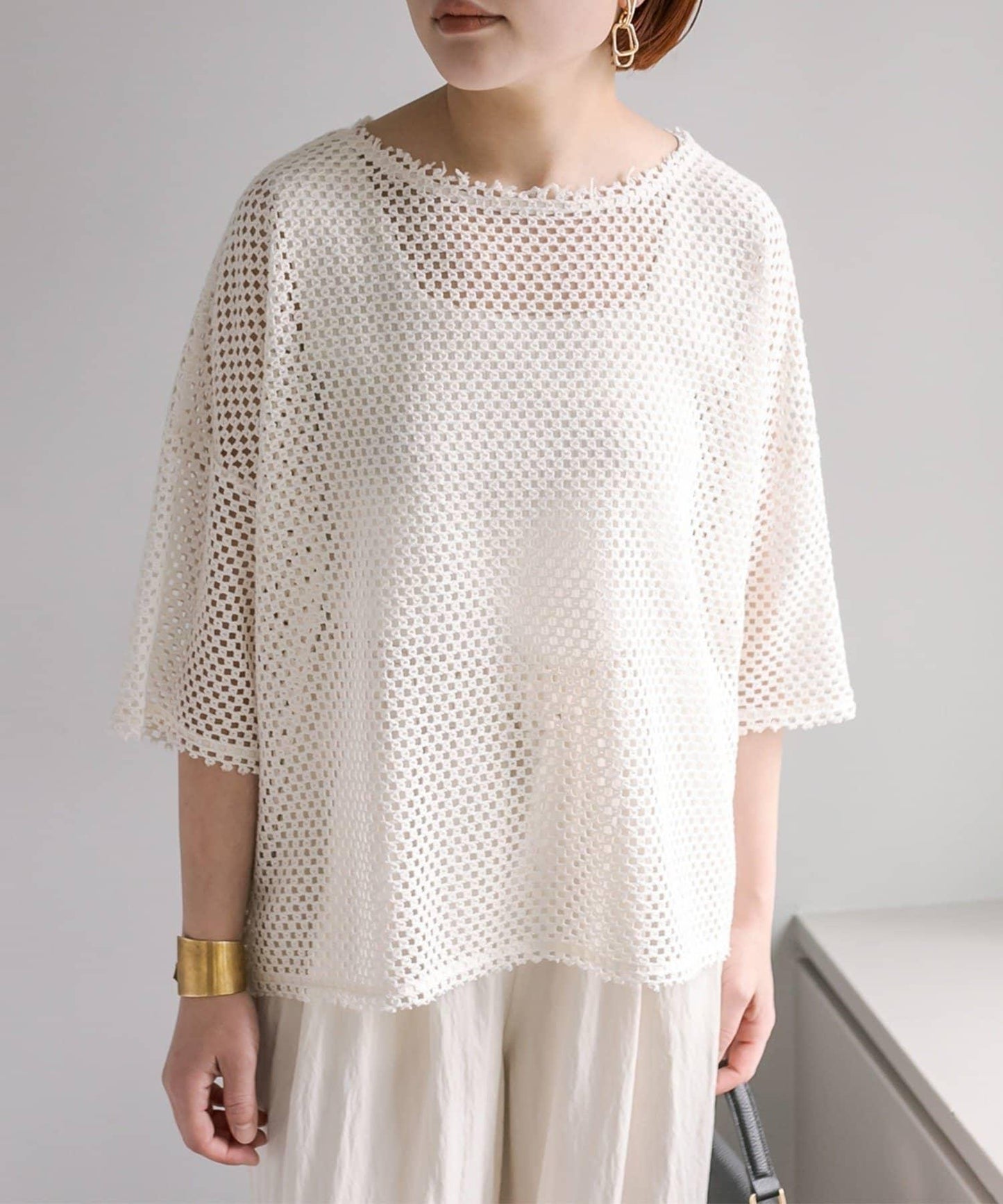 7/17(星期四)19:00～【復刻】半袖網眼套頭衫