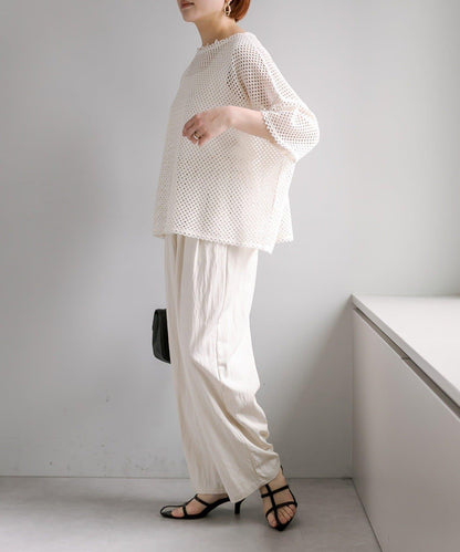 7/17(星期四)19:00～【復刻】半袖網眼套頭衫