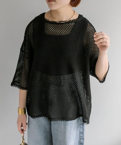 7/17(星期四)19:00～【復刻】半袖網眼套頭衫