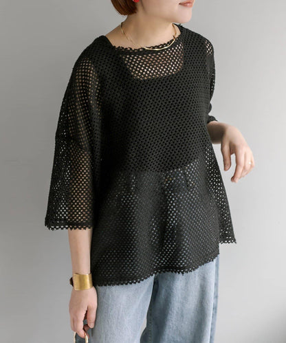 7/17(星期四)19:00～【復刻】半袖網眼套頭衫