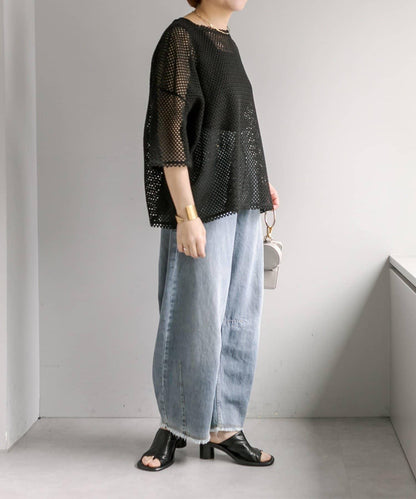 7/17(星期四)19:00～【復刻】半袖網眼套頭衫