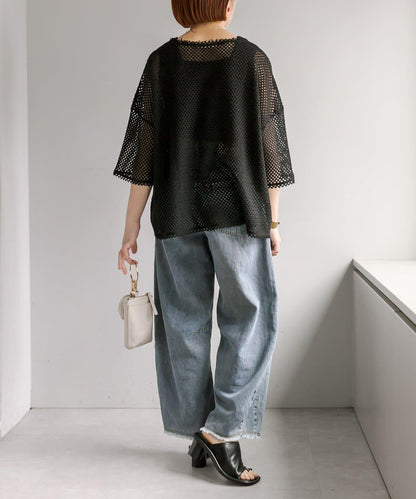 7/17(星期四)19:00～【復刻】半袖網眼套頭衫