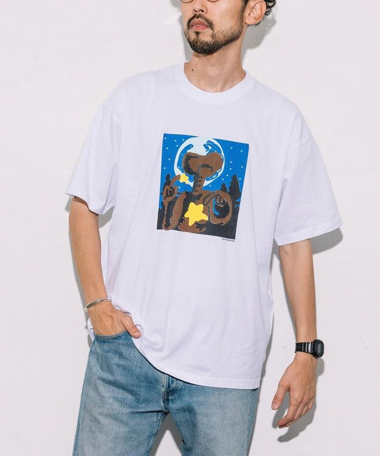 ET 前面印花T恤 / CP25SS-FH002