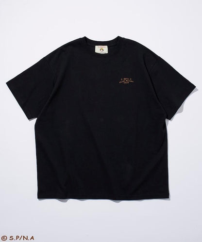 90年代 《櫻桃小丸子》 復古膠片圖形 背面印花 圓領T恤