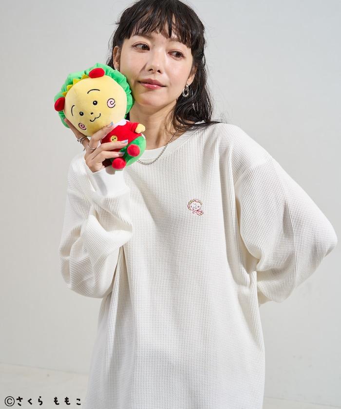 COJI-COJI 長袖 家居服套裝/睡衣套裝/格紋長T恤 毛衣褲 套裝/全印花褲