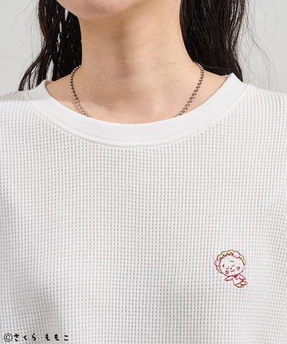 COJI-COJI 長袖 家居服套裝/睡衣套裝/格紋長T恤 毛衣褲 套裝/全印花褲