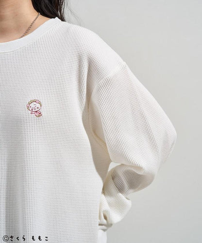 COJI-COJI 長袖 家居服套裝/睡衣套裝/格紋長T恤 毛衣褲 套裝/全印花褲