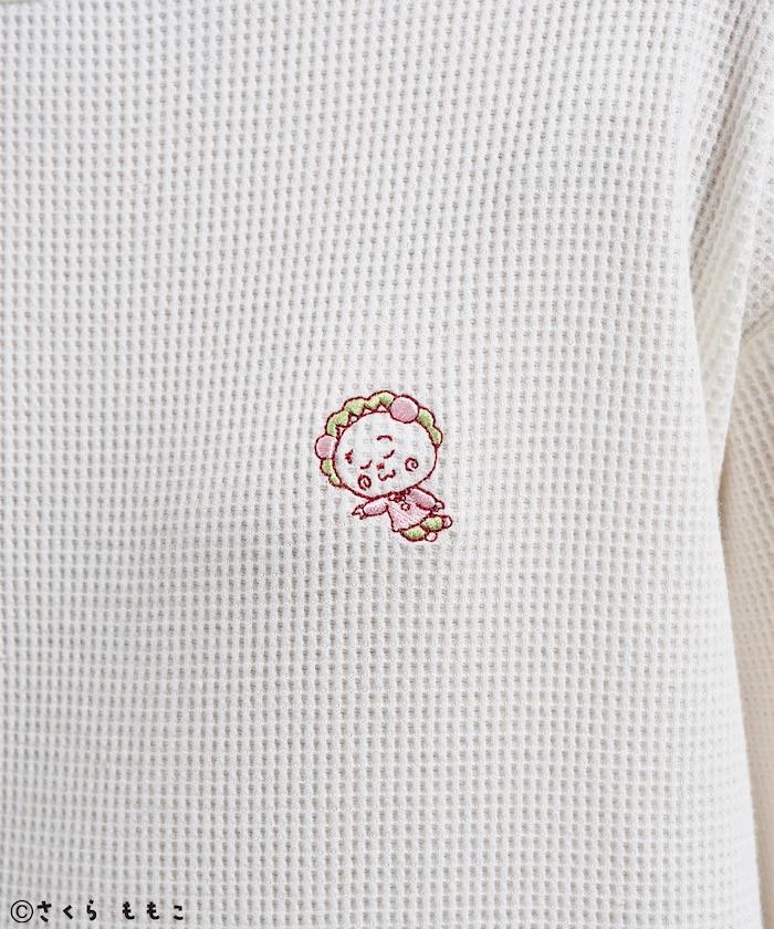 COJI-COJI 長袖 家居服套裝/睡衣套裝/格紋長T恤 毛衣褲 套裝/全印花褲