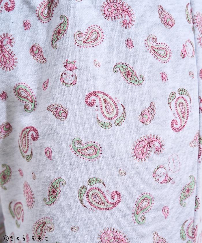 COJI-COJI 長袖 家居服套裝/睡衣套裝/格紋長T恤 毛衣褲 套裝/全印花褲