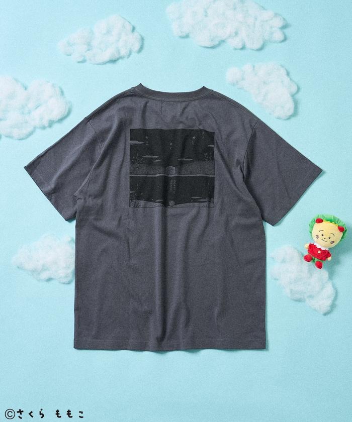 COJI-COJI 星空 漫畫背面印花T恤