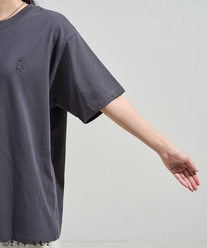 COJI-COJI 星空 漫畫背面印花T恤