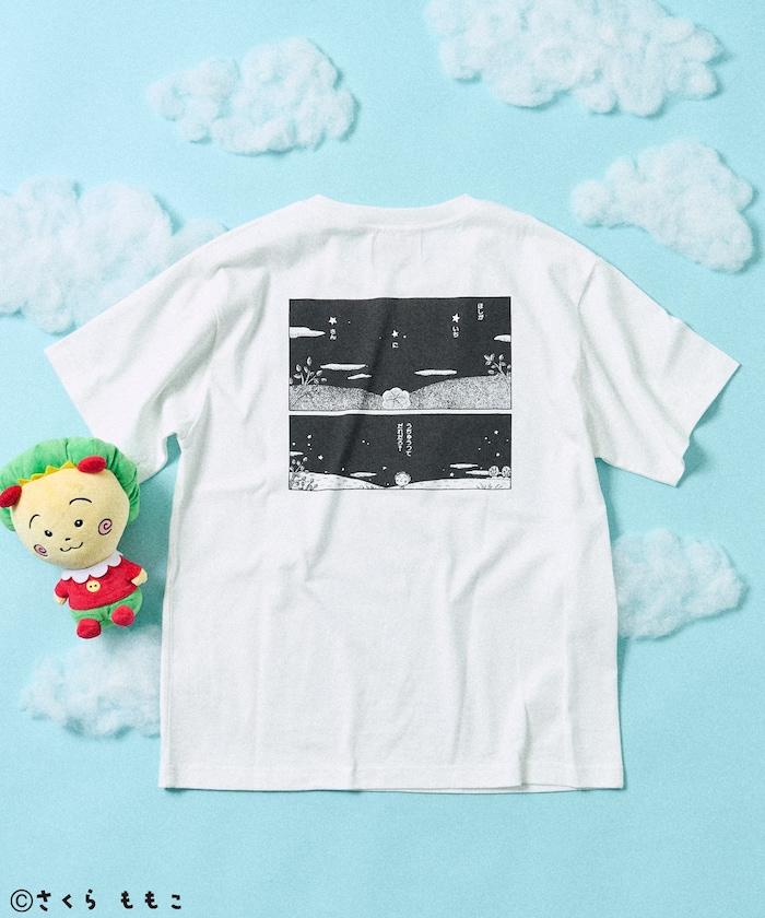 COJI-COJI 星空 漫畫背面印花T恤