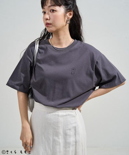 COJI-COJI 星空 漫畫背面印花T恤