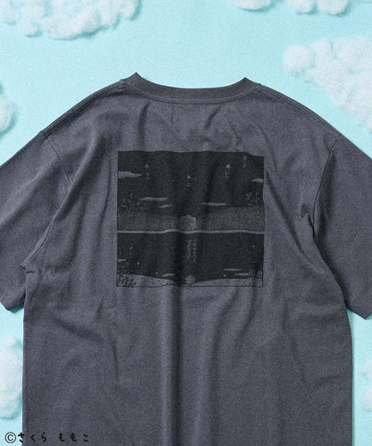 COJI-COJI 星空 漫畫背面印花T恤