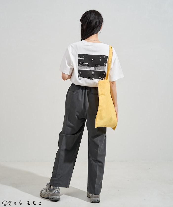 COJI-COJI 星空 漫畫背面印花T恤