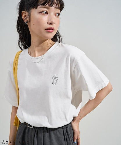 COJI-COJI 星空 漫畫背面印花T恤