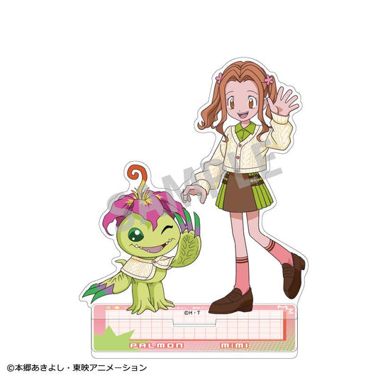 《數碼寶貝大冒險》_亞克力展示架_ 太刀川美美&植物獸/連攜款