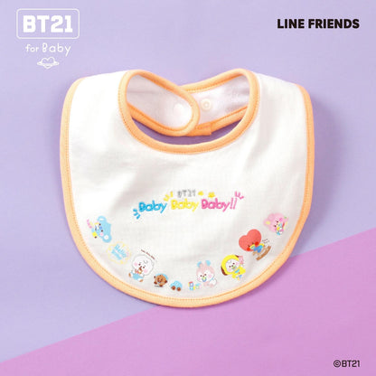 【《BT21》】印花刺繡圍兜