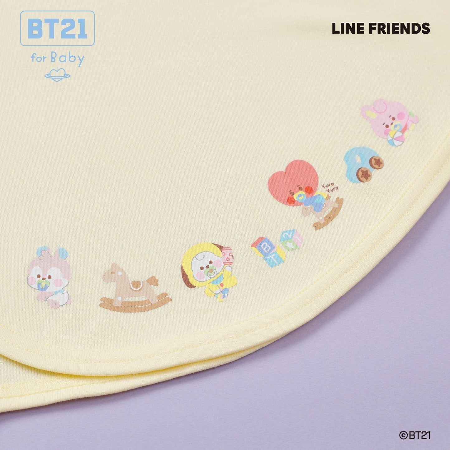 【《BT21》】印花及刺繡披風