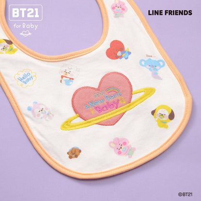 【《BT21》】全印花圍兜
