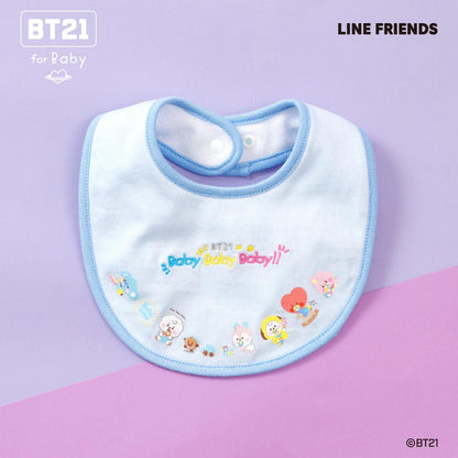 【《BT21》】印花刺繡圍兜