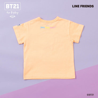 【《BT21》】刺繡短袖T恤