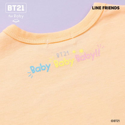 【《BT21》】刺繡短袖T恤