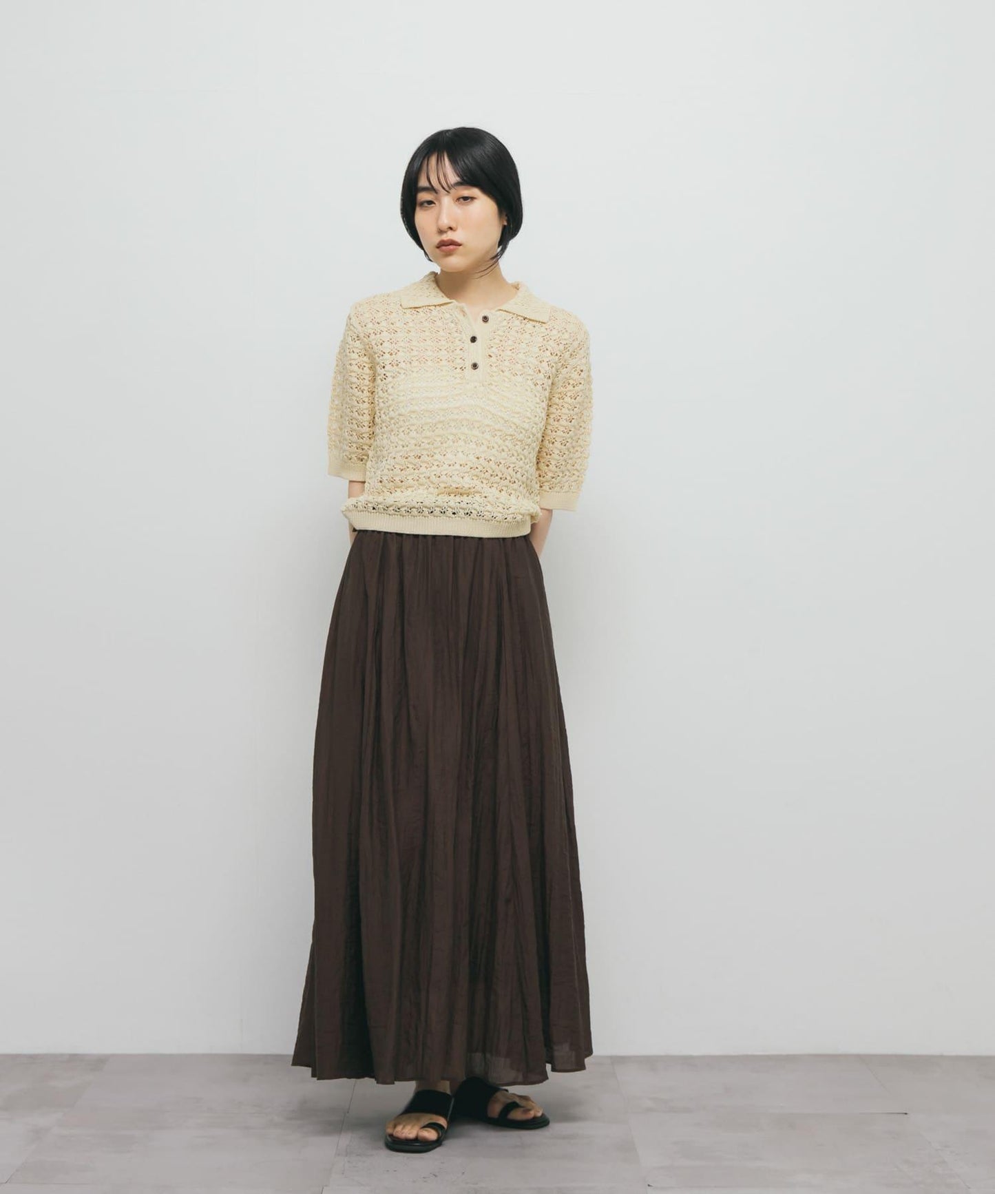 拉塞爾彩色針織衫