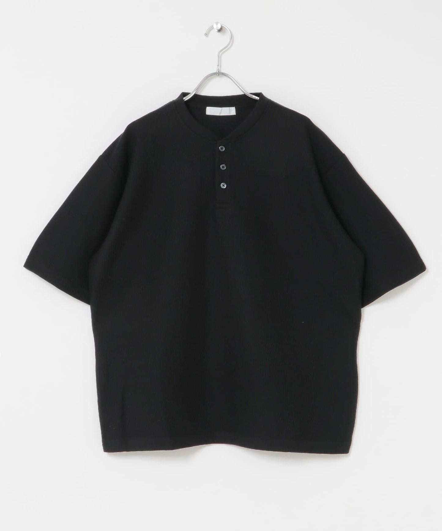 亨利領珠地布套頭衫