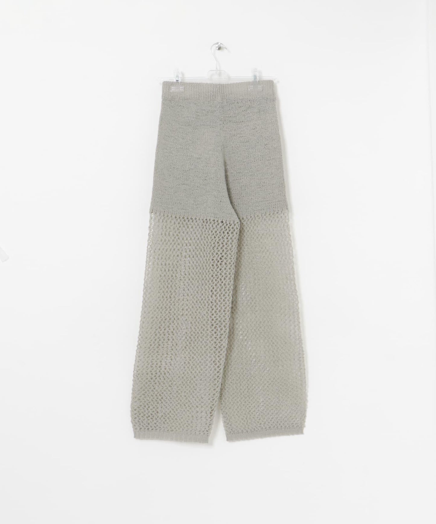 薄紗網眼針織長褲