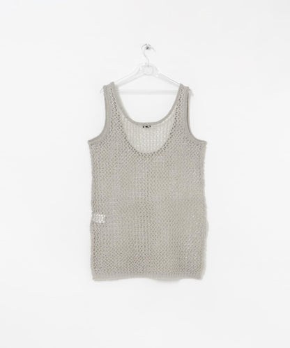 網紗針織背心