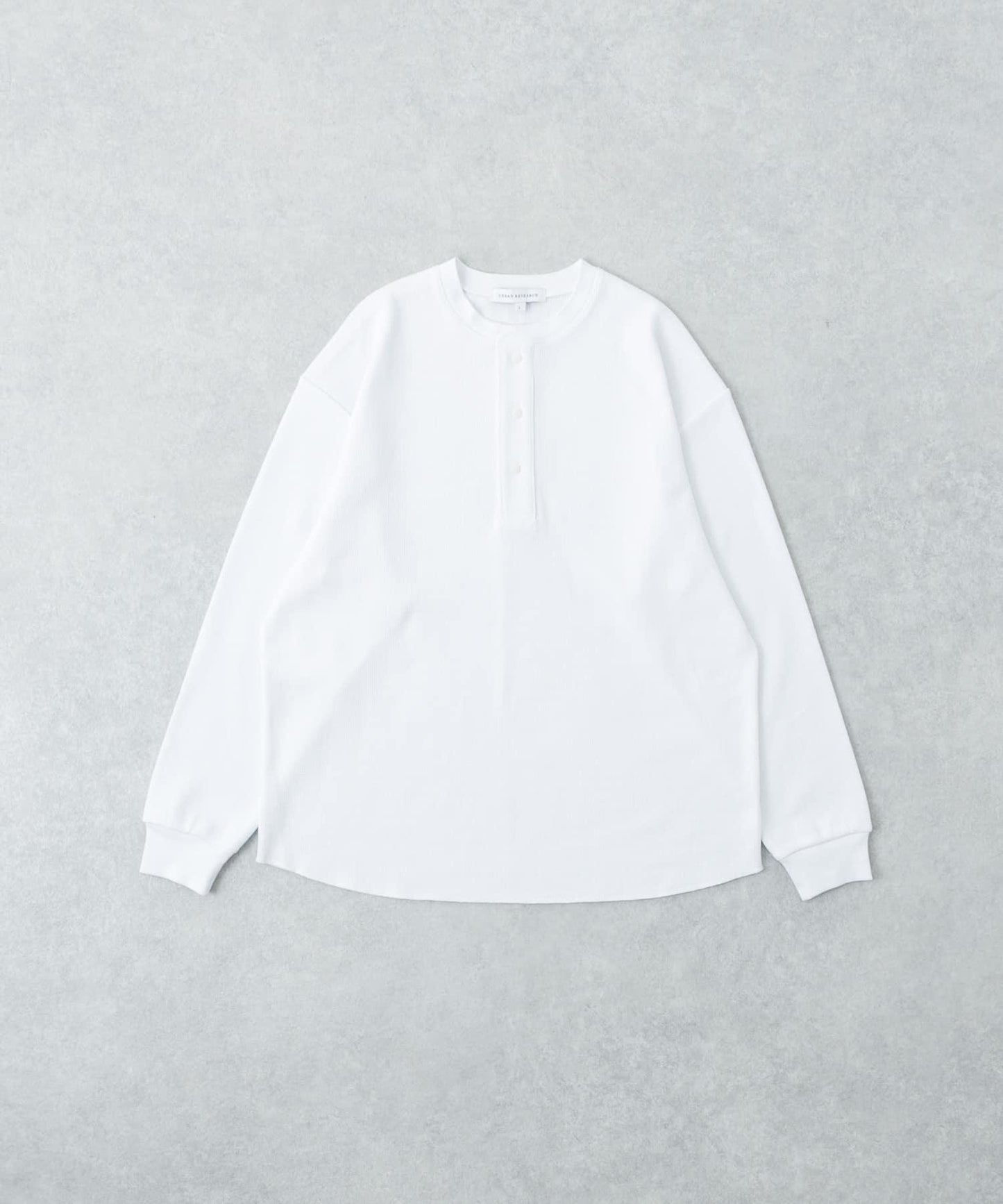 『UR TECH』加密華夫格亨利領長袖