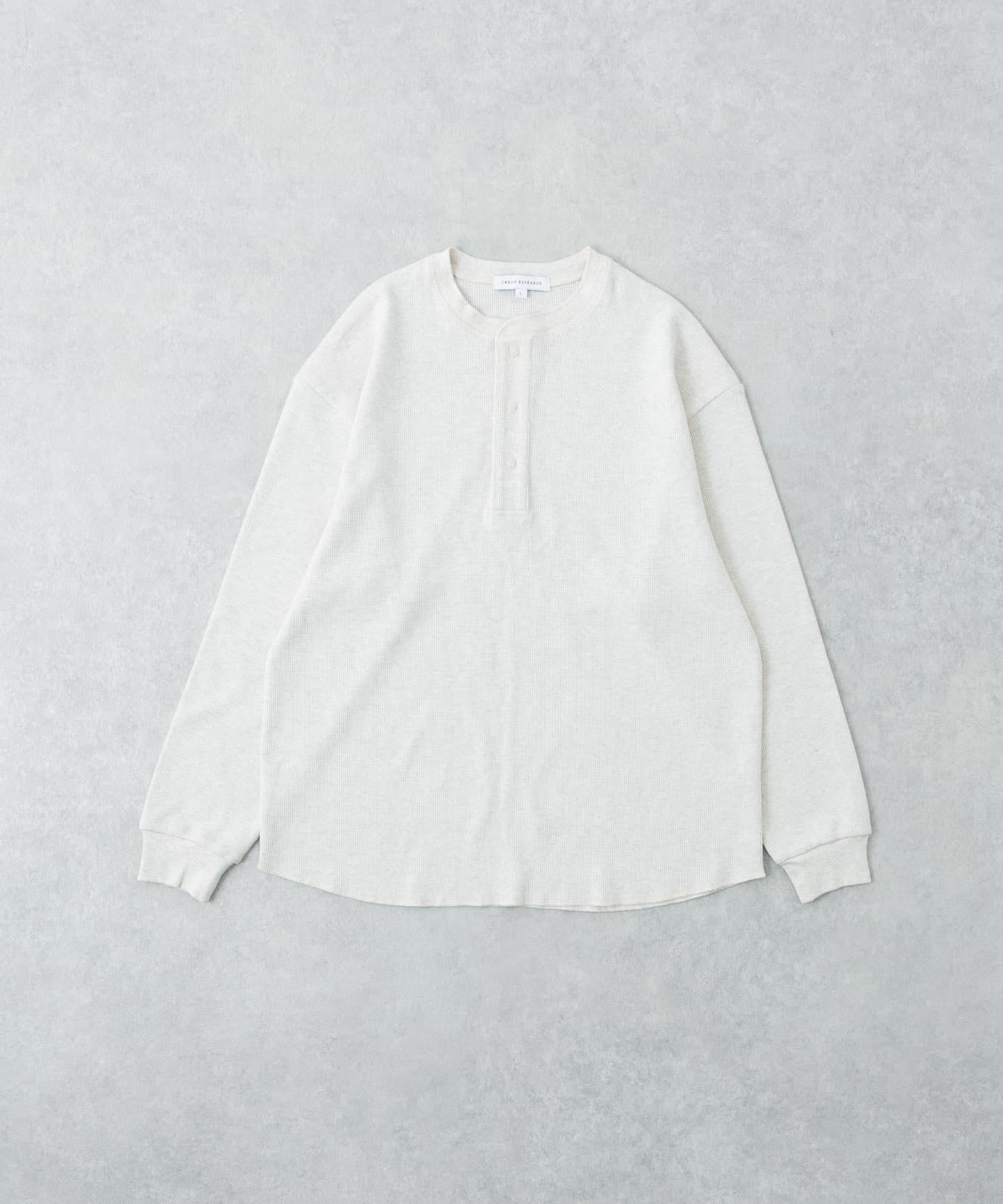 『UR TECH』加密華夫格亨利領長袖