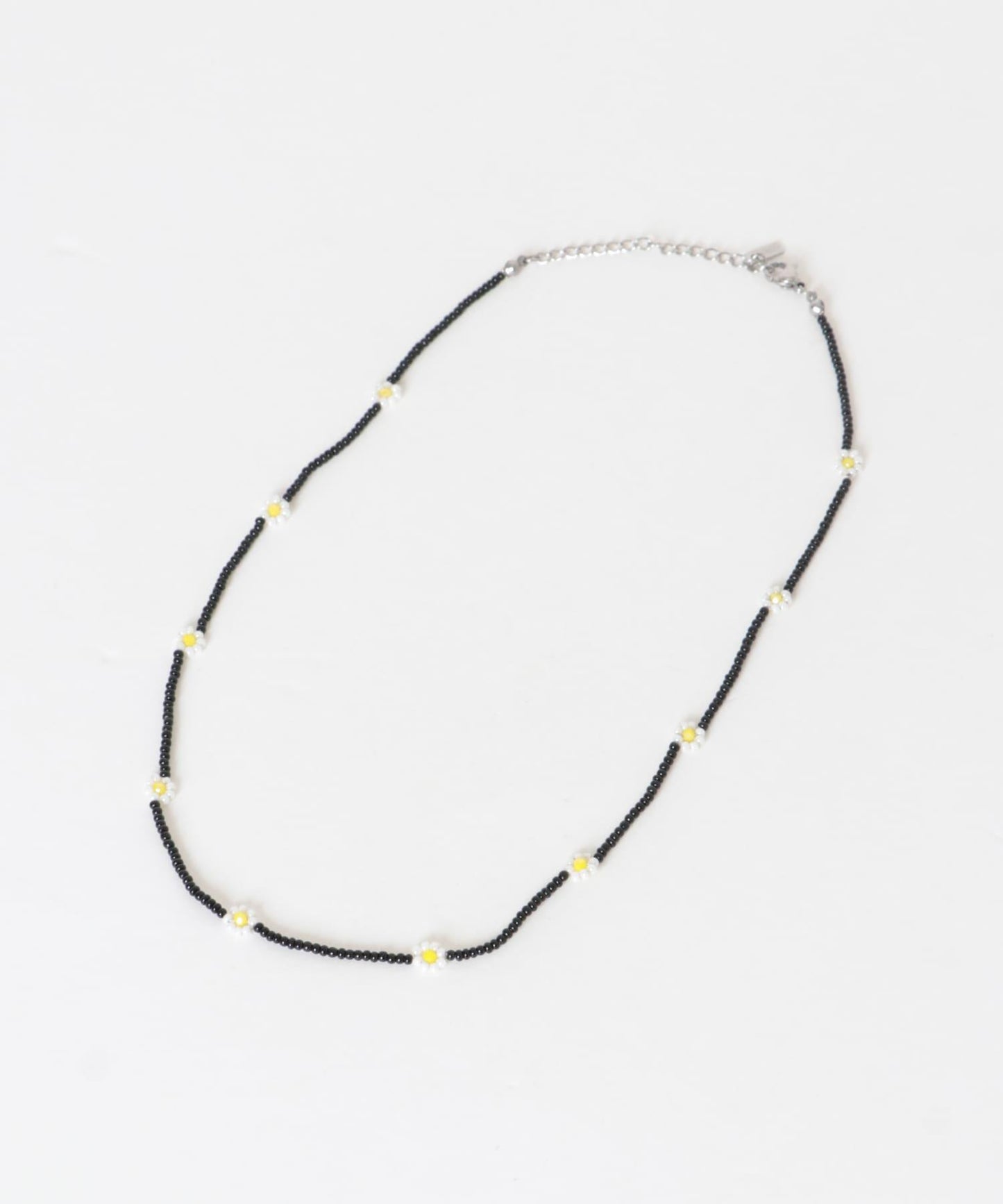 不鏽鋼花朵造型珠子項鍊