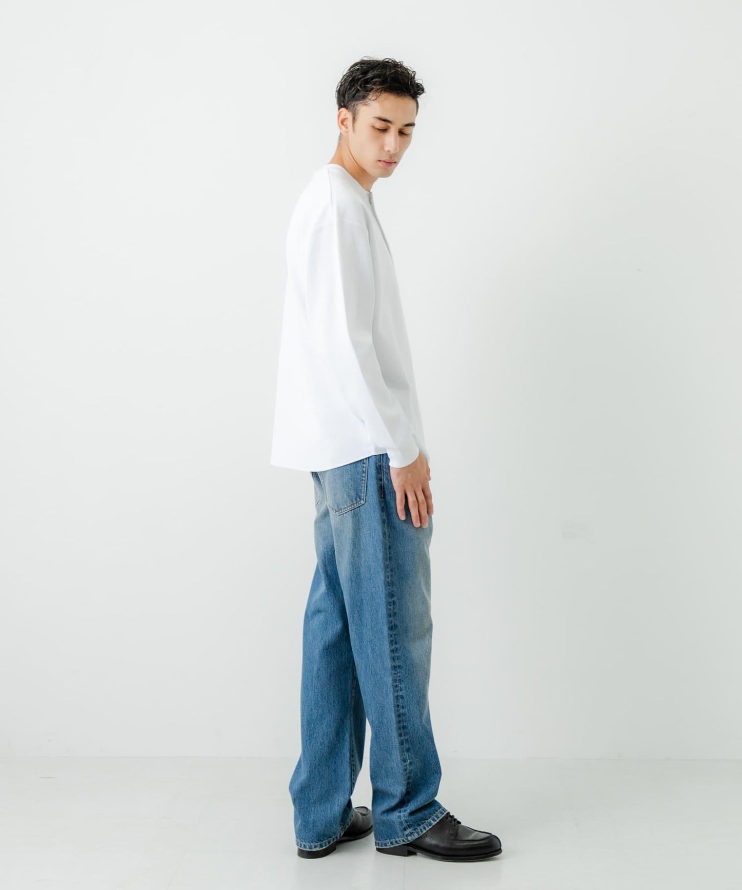 『UR TECH』加密華夫格亨利領長袖