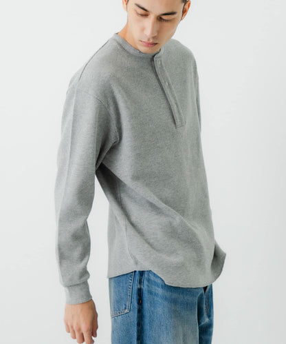 『UR TECH』加密華夫格亨利領長袖