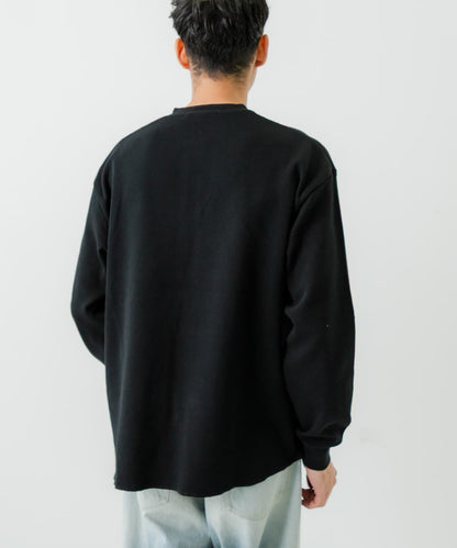 『UR TECH』加密華夫格亨利領長袖