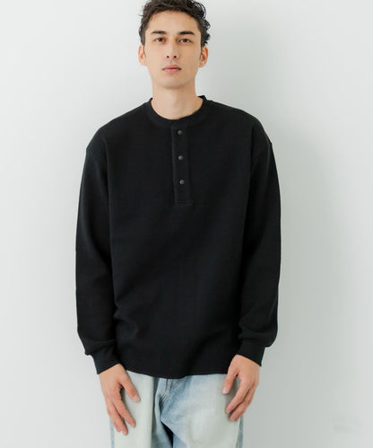 『UR TECH』加密華夫格亨利領長袖