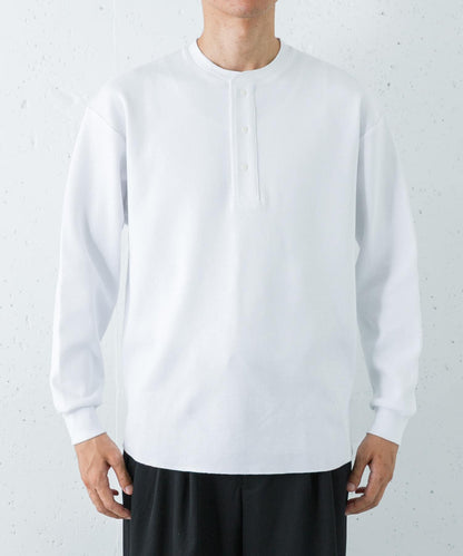 『UR TECH』加密華夫格亨利領長袖