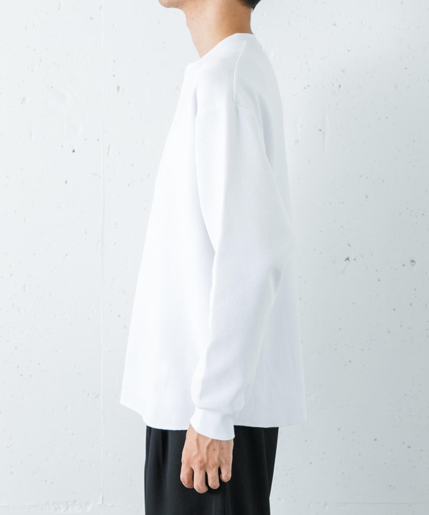 『UR TECH』加密華夫格亨利領長袖