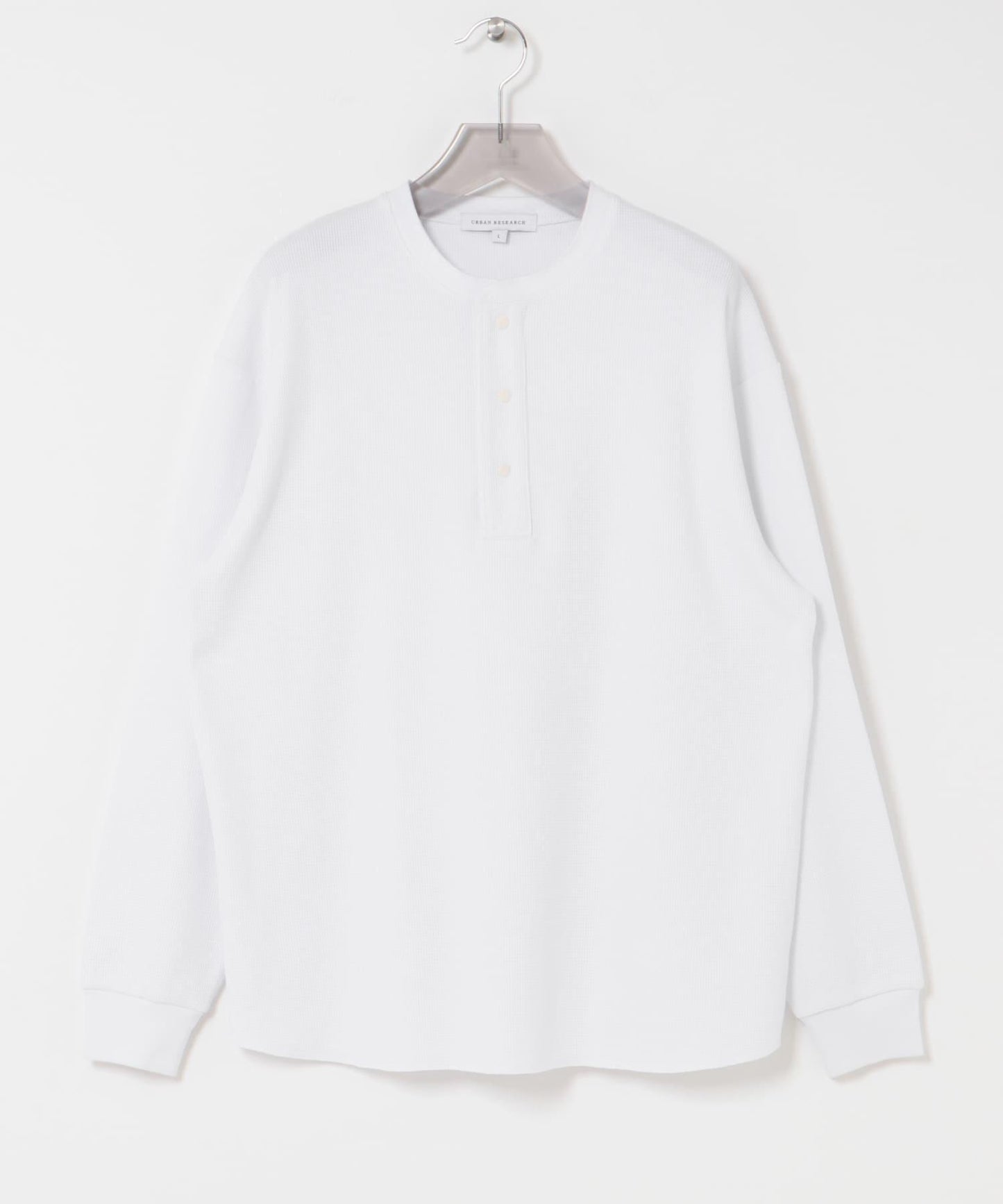 『UR TECH』加密華夫格亨利領長袖