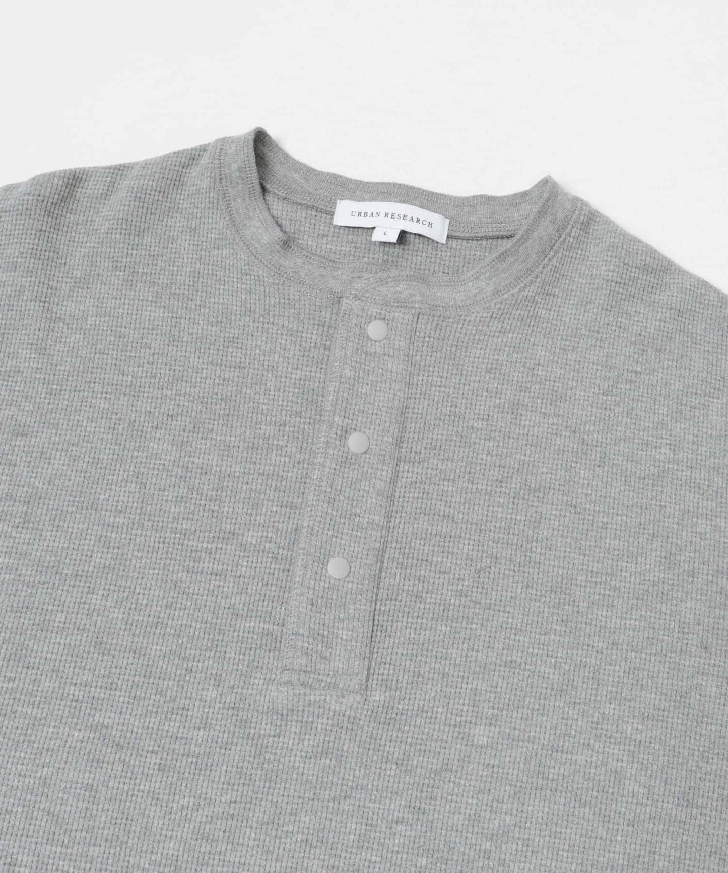 『UR TECH』加密華夫格亨利領長袖