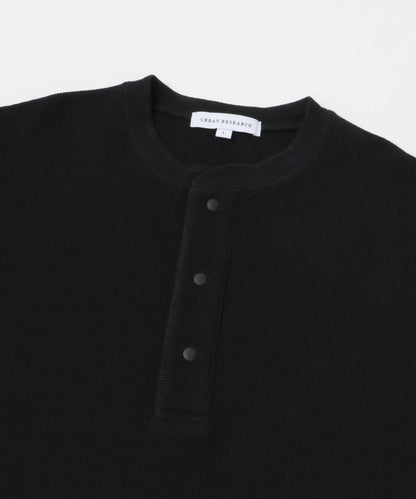 『UR TECH』加密華夫格亨利領長袖