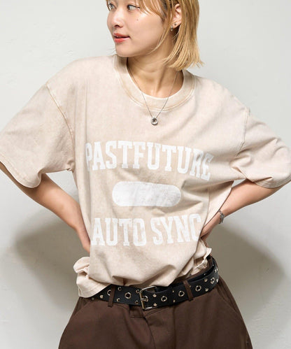 學院風水洗做舊 T恤 3號