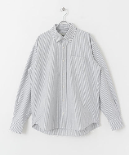 抗菌牛津紡扣領長袖襯衫